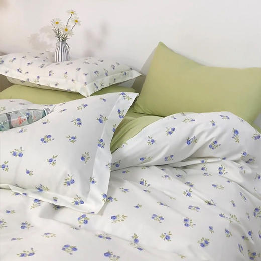 罗曼罗兰 全棉四件套淡妆初夏200*230cm 6925314751704 商品图3