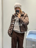 1015-7 独家圆正 miu秋冬 栗子色 微型面包连帽羽绒服 90白鹅绒 轻盈柔嫩细腻保暖 我穿40码 商品缩略图12