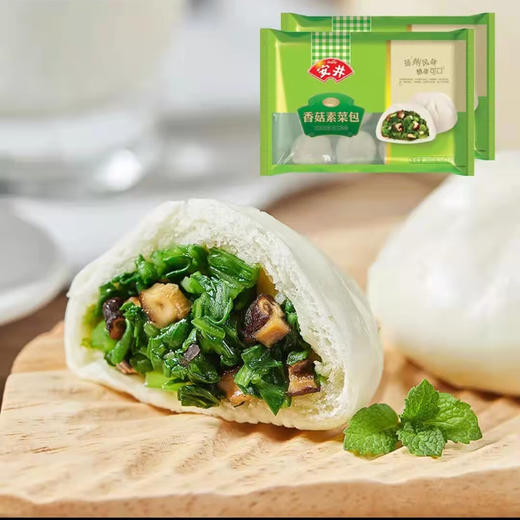 【百】安井香菇素菜包360g/袋 商品图2