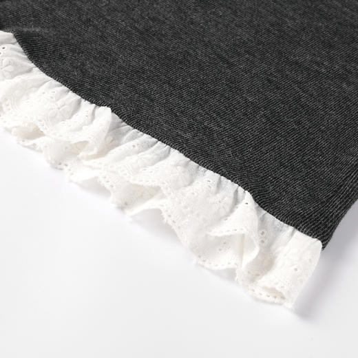 奢姿大码女装2025秋季减龄亮片设计时尚拼接两件套胖妹妹通勤套装9953994213AB 商品图2