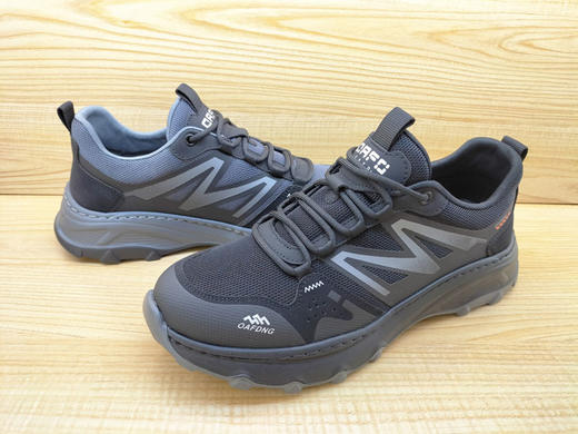 2023秋季新款豪行男鞋13327709超轻运动老年软底防滑系带单鞋 商品图3