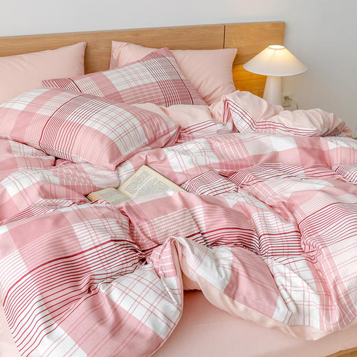 無印良品 “咖品”斜纹纯棉四件套木几格 MJ-T2022-103-2 商品图2