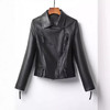 丁摩短款真皮皮衣真皮绵羊皮修身机车款外套AL9807 商品缩略图2