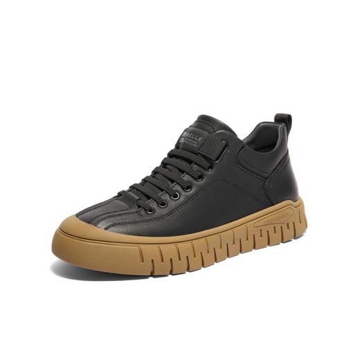 Belle百丽 男高帮工装板鞋加绒 8NF01DD4 商品图1