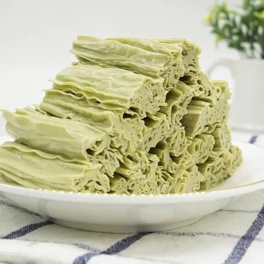 有机产品认证青豆腐竹 豆香浓郁  配料表简单干净基地直邮 商品图3