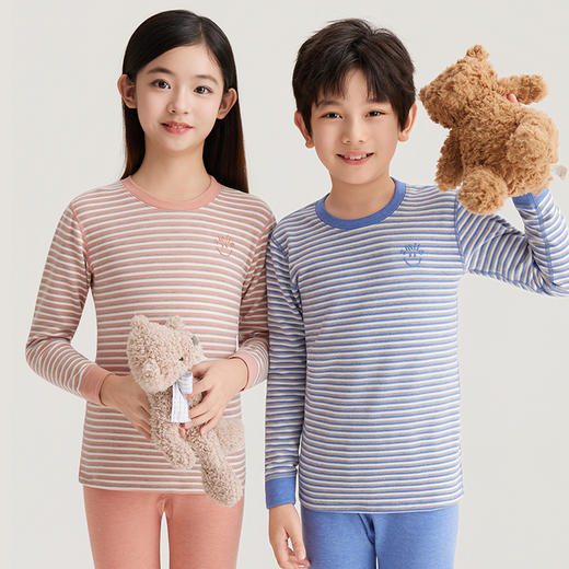 【商场专柜高品质羊毛蚕丝保暖套装69.9元任选2套】120-170码A类280克加厚亲子款石墨烯保暖速热内衣套装 商品图9