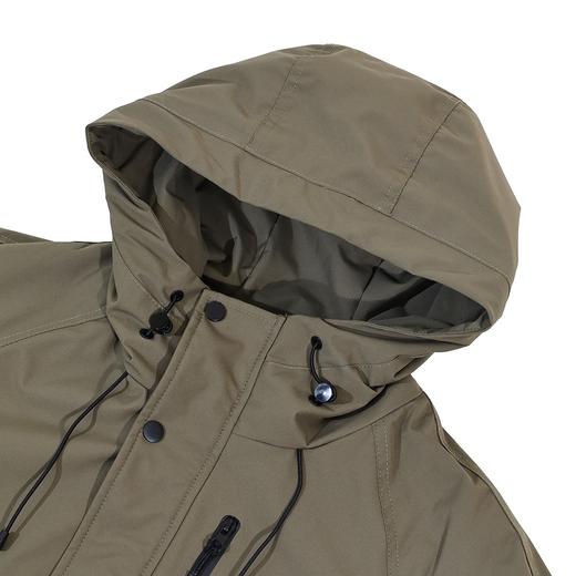 半身缘男装 冬季户外防风保暖防水连帽棉服254212U05410139 商品图4
