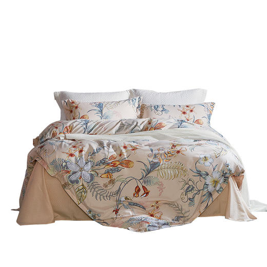 富安娜 床单四件套/鹊舞江南/标准/黄203*229cm 6916517184536 商品图0