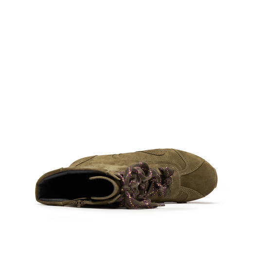 BF楼董洁同款真美诗秋日栗子2025冬新款羊皮复古马丁靴Y1Z01DZ5吊牌价1998折后价1598 商品图4