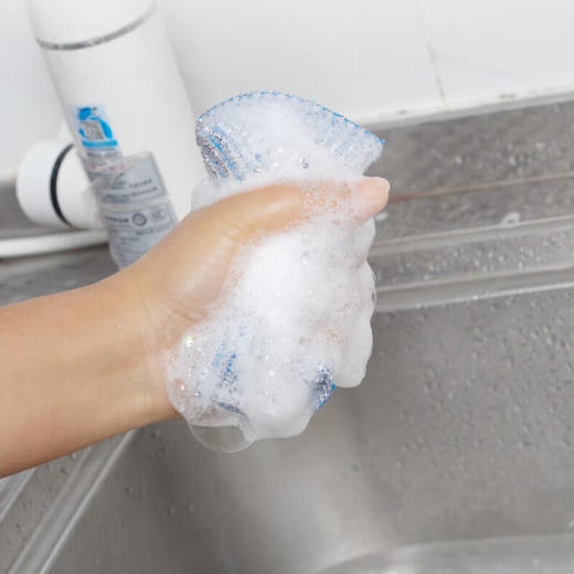 妙洁 彩条金柔百洁布(6+1片)*1包 MJCRB01B 商品图3