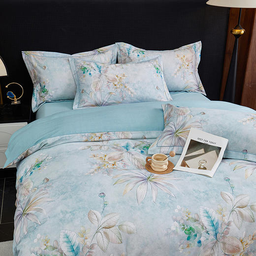 彼加曼 “茉彩花韵”加厚铂金全棉四件套200*230cm BGM-T2529 商品图3