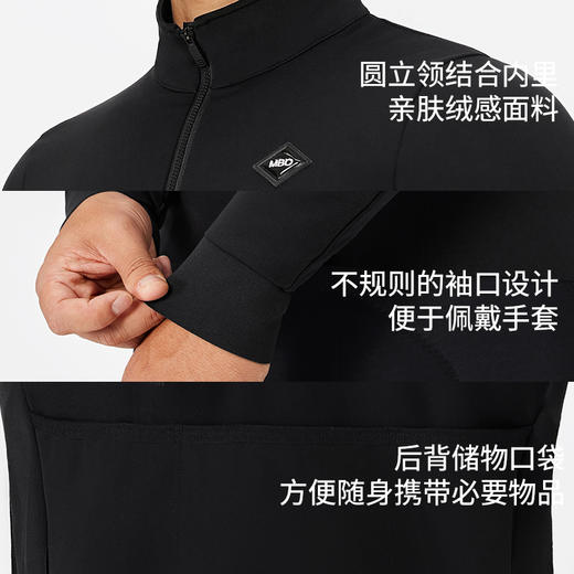 MBO Softshell 男子冬季0度防风防泼水软壳骑行夹克 C581 Polartec®Alpha® 商品图1