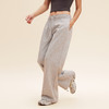 跃牌【禅语梵心】低腰运动宽松直筒卫裤女百搭休闲运动裤显瘦健身裤松弛瑜伽裤CK5642 商品缩略图3
