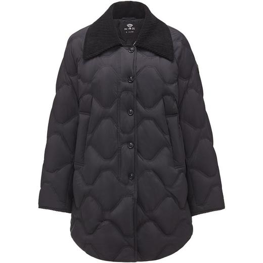 坦博尔 女翻领中长款轻薄羽绒服 TB5330232A 商品图0