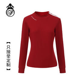 BOW-305A PROSIMON高尔夫女士秋季长袖打底衫舒适立领百塔