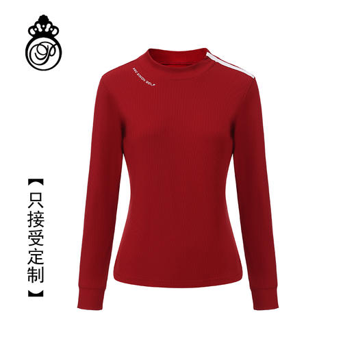 BOW-305A PROSIMON高尔夫女士秋季长袖打底衫舒适立领百塔 商品图0