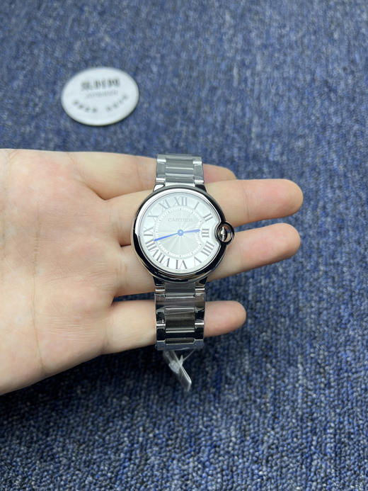 亲民版 卡地亚蓝气球中号36mm系列 小手腕福音 小手腕男生推荐 进口石英机芯 商品图8