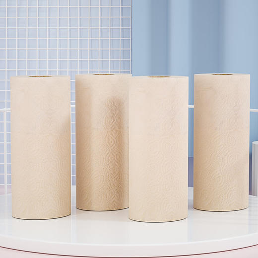 蓝漂 本色厨房卷纸70节2卷*2提 LP02T4J0T 商品图2