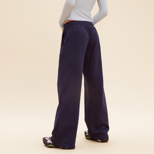 跃牌【禅语梵心】低腰运动宽松直筒卫裤女百搭休闲运动裤显瘦健身裤松弛瑜伽裤CK5642 商品图1