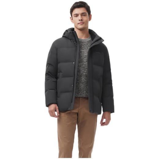 坦博尔 羽绒服男短款可脱卸帽 TA241553 商品图1