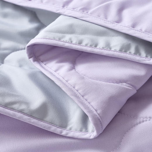 富安娜 素色夏被净柔夏被远山·紫203*229cm 713102666 商品图3