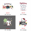烫画定制白墨小猫咪hellokitty烫画印花贴新款DIY热转印字母烫画 商品缩略图0