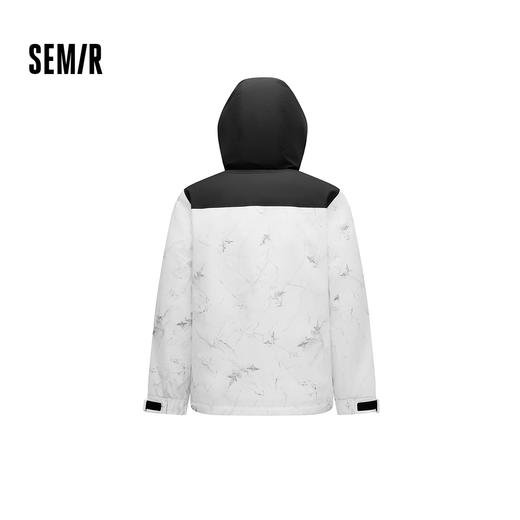 防护羽绒|商场同款森马羽绒服男冬防风三防2025新款连帽外套情侣 商品图1