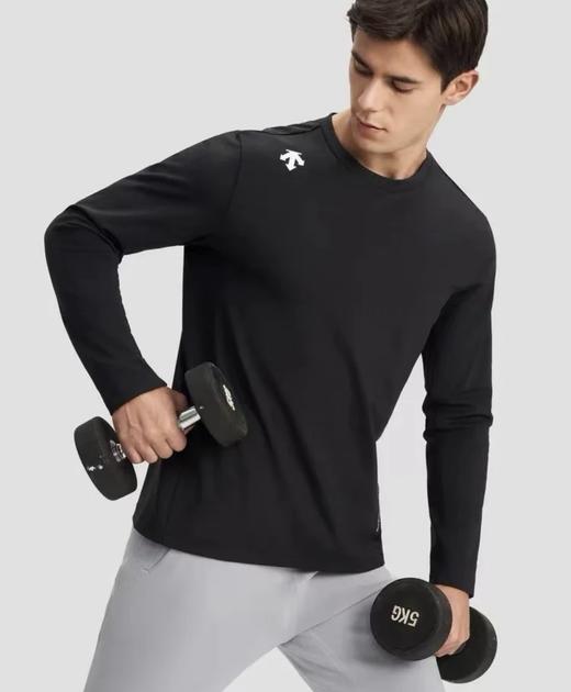 迪dst秋冬加绒打底！！保暖长袖！男士综训长袖针织衫 商品图3