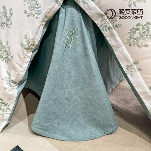 晚安家纺 纯棉床单四件套 绮罗幽梦200*230cm WA008 商品图4