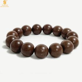 【品牌授权】【香港周六福】天然本草非遗古法息肌丸手串12mm（传承礼盒）附赠朱砂手串6mm