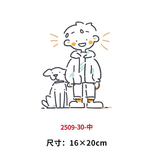 卡通烫画印花贴小狗玉桂狗装饰儿童服装DIY热转印衣服熨斗烫画转印 商品图5