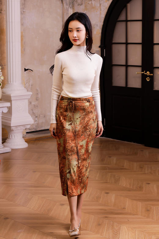 逸红颜 #明月优选#『全能羊毛打底王』[299/1件,499/2件]  100%高支澳洲棉羊毛,可机洗,细腻亲肤,秋冬全能打底衫明媚毛衣 商品图4