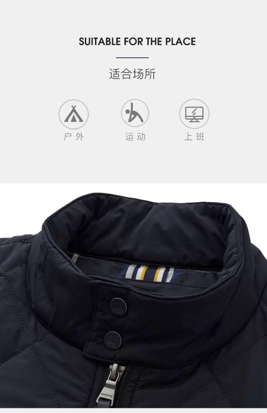 HZ 英伦经典哈灵顿夹克棉服外套 特惠 Z-15666 商品图8