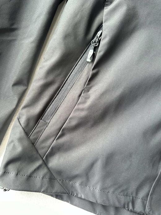 贝壳三 户外防风防泼水立领连帽冲锋衣女简约纯色外套女C101521 商品图14