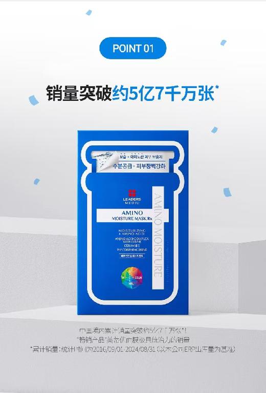 韩国Leaders/丽得姿面膜10片/盒 版本随机发 商品图2