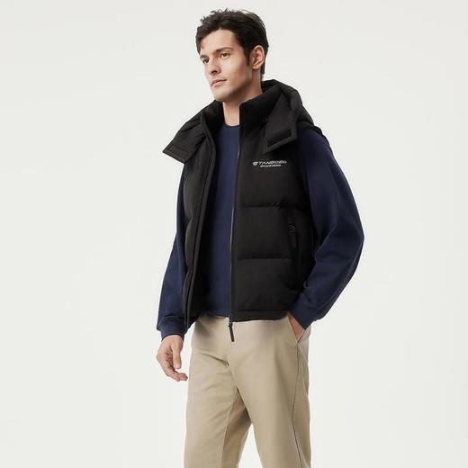 坦博尔 可脱卸帽羽绒服男轻薄 TAF350109A 商品图4