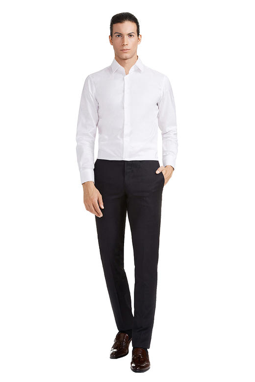 callisto白色修身衬衫 商品图2