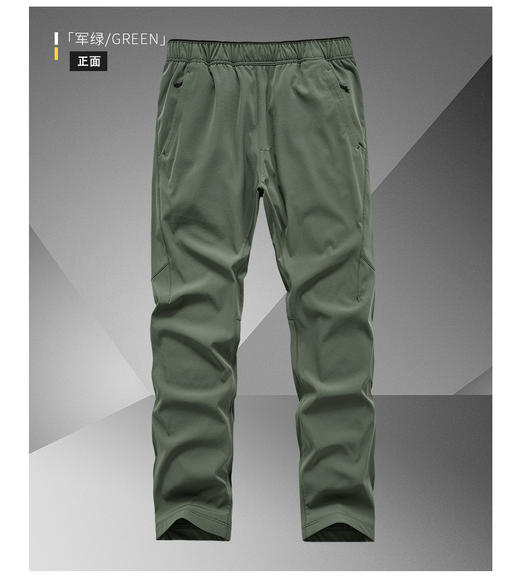 BK23117-T 爆款男士户外裤 |  棉感透气 轻便速干 | 商务休闲两穿 通勤旅游必备 商品图7