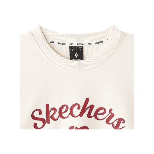 Skechers斯凯奇 女针织套头卫衣 L125W094-01SV 商品图4
