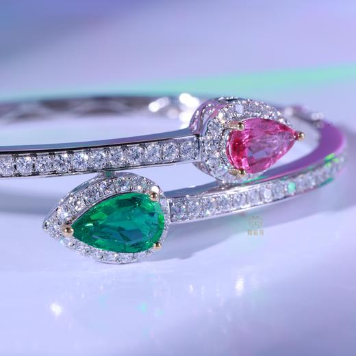 【瑞蛇双舞】卢比莱祖母绿手环CB12502030 商品图1