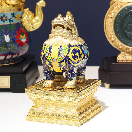 【朱炳仁·铜 天禄貔貅】作为朱炳仁·铜150周年开篇力作，《天貅》·非遗艺术作品立意高远恢宏 商品图1