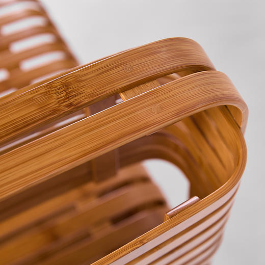 哲品x清庭-椅君子竹制靠背椅 440x625x880mm 商品图7