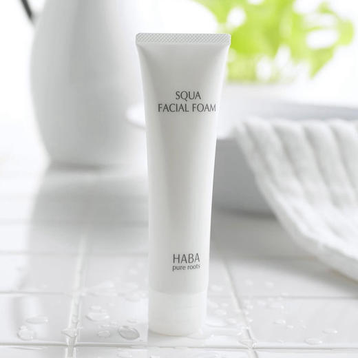 【孕妇可用】日本 HABA 角鲨烷保湿清透洗面奶 100g 商品图0