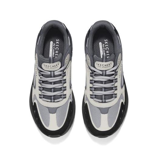 Skechers斯凯奇 男绑带老爹鞋 183214-DKGY 商品图4