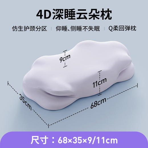 睡眠英雄 深睡云朵枕 100081015956 商品图0