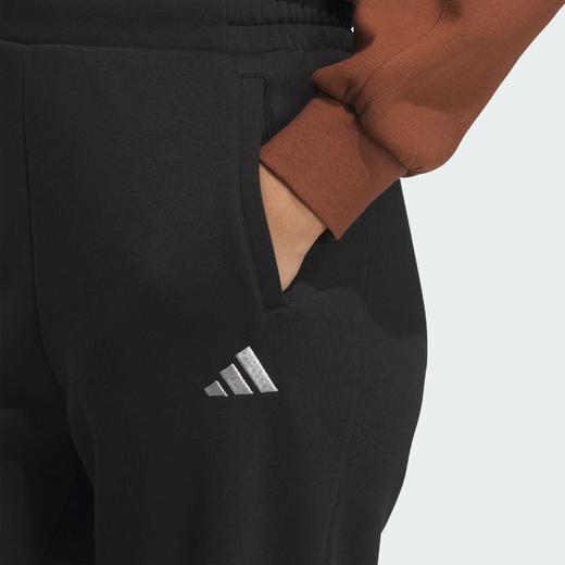 Adidas阿迪达斯MUST HAVES LOGO FLEECE PANT 加厚宽松运动休闲直筒裤KC0052 商品图4
