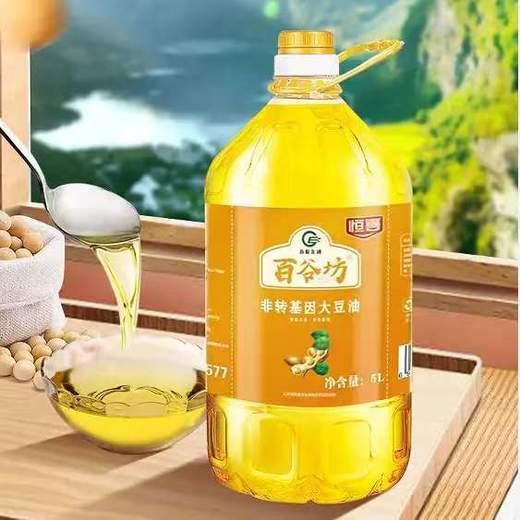 苏粮米业-百谷坊非转一级大豆油5L 商品图0