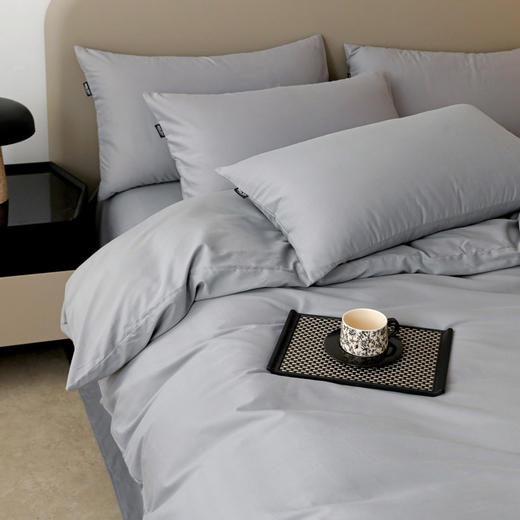 彼加曼 “奥丁灰”素暖全棉加厚四件套200*230cm BGM-T2528 商品图2