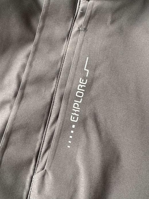 贝壳三 户外防风防泼水立领连帽冲锋衣女简约纯色外套女C101521 商品图9