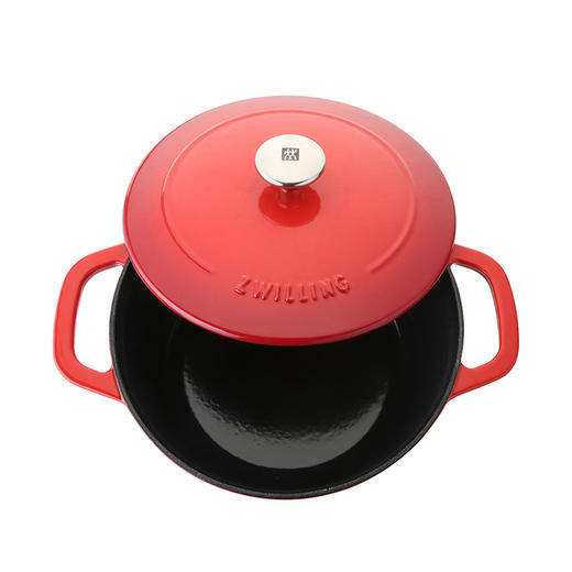 【积分兑换】双立人（ZWILLING）  双立人圆形炖锅24cm（红色） SA-P009 商品图4